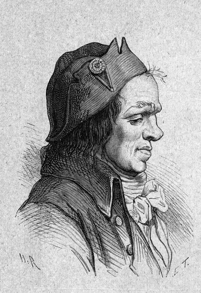 Portræt af Louis Jean Joseph Leonard BOURDON DE LA CROSNIERE (1754-1807) Valgt til deputeret for Loiret til konventet og hoveddirektør for militærhospitaler. af French School
