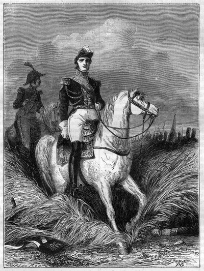 Portræt af Louis Nicolas Davout (1770-1823) Prins af Eckmuhl, hertug af Auerstaedt og marskal af Frankrig - Louis Nicolas (Louis-Nicolas) d