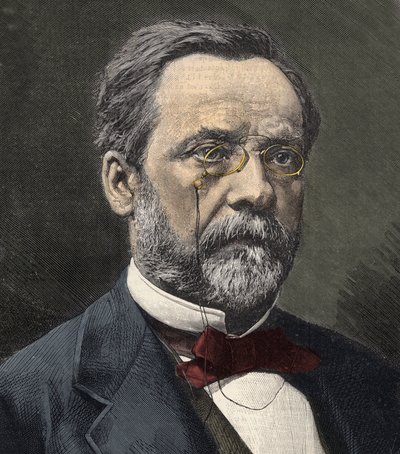 Portræt af Louis Pasteur (1822-1895), engelsk kemiker og mikrobiolog af French School