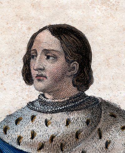 Portræt af Ludvig XII af Frankrig (1462-1515), konge af Frankrig. af French School