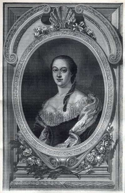 Portræt af Lucrece Borgia (Lucrezia Borgia af French School