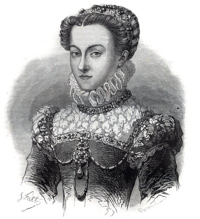Portræt af Madame d