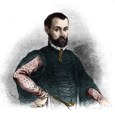 Portræt af Niccolo af Bernardo dei Machiavelli (Nicolas Machiavel af French School