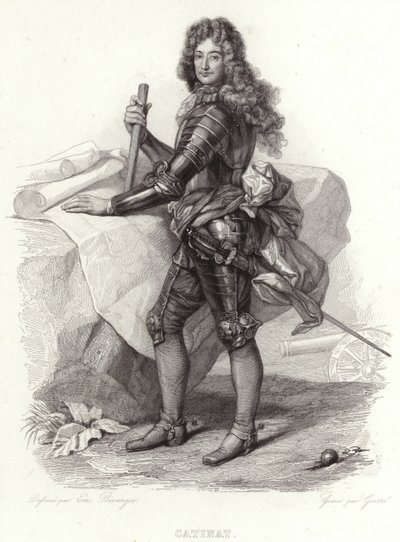 Portræt af Nicolas Catinat af French School