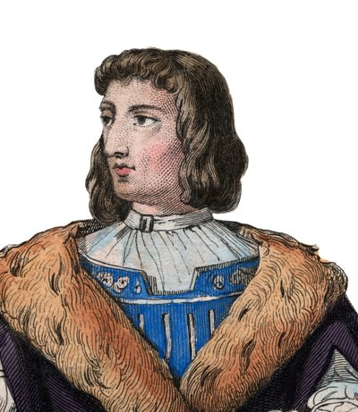 Portræt af Philippe de Commines (1447-1511), fransk forfatter og diplomat. af French School