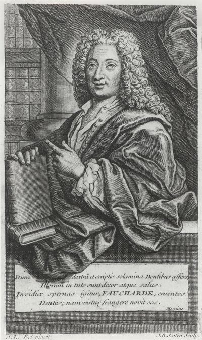 Portræt af Pierre Fauchard (1678-1763) af French School
