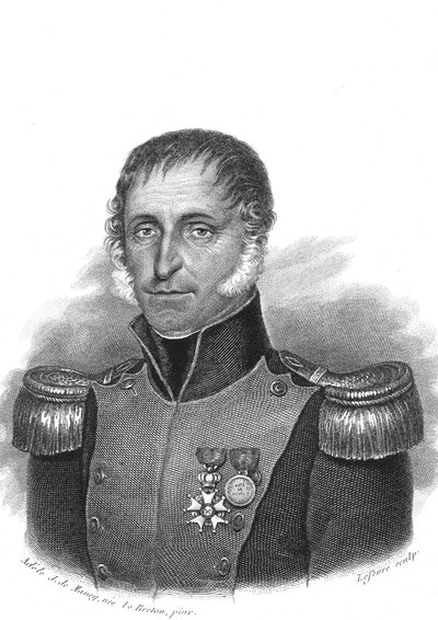 Portræt af Pierre Thomas Laurent Paillette (1776-1835) (gravering) af French School