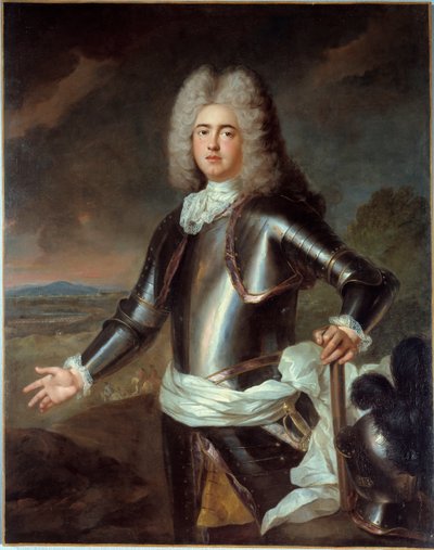 Portræt af Simon Arnauld, markis af Pompone (1618 - 1699). Anonymt maleri af French School