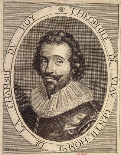 Portræt af Théophile de Viau af French School