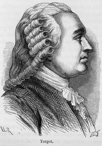 Portræt af Turgot, Baron de l