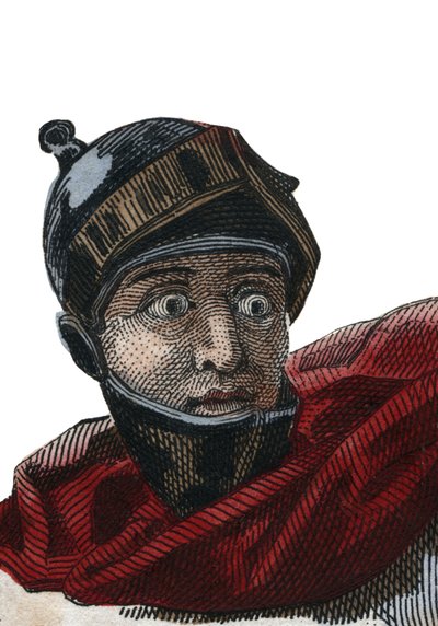 Portræt af Vilhelm I Erobreren (1027-1087), hertug af Normandiet og den første normanniske konge af England. af French School