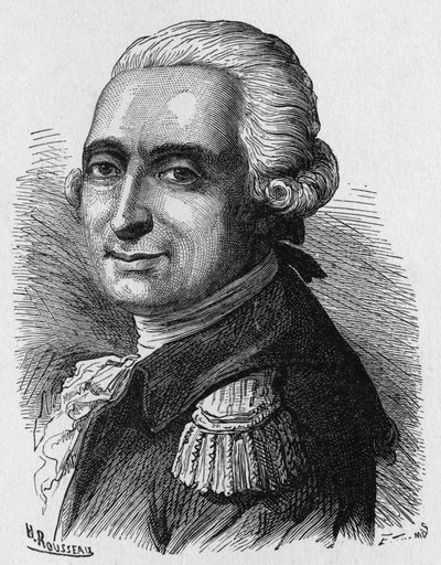 Portræt af Marquis d