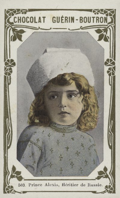 Prins Alexis, Heritier de Russie (farvet foto) af French School