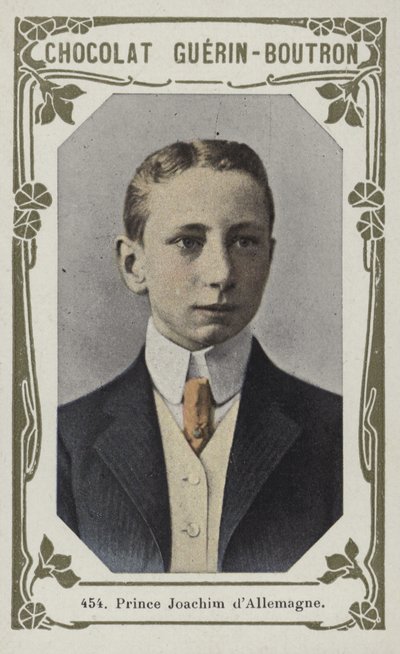 Prins Joachim dAllemagne (farvet foto) af French School