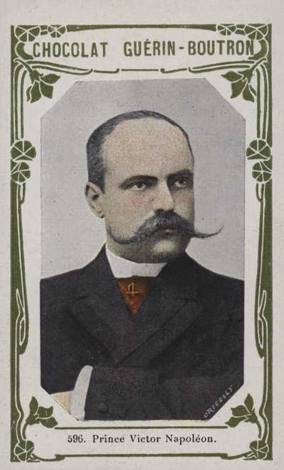 Prins Victor Napoleon (farvet foto) af French School