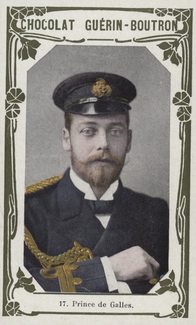 Prince de Galles (farvet foto) af French School