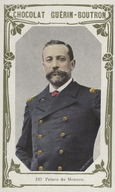 Prince de Monaco (farvet foto) af French School