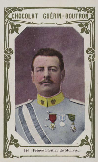 Prince heritier de Monaco (farvet foto) af French School