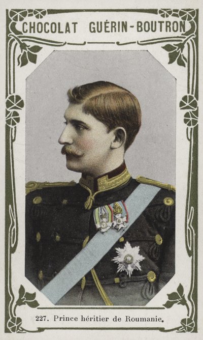 Prince Heritier de Roumanie (farvet foto) af French School