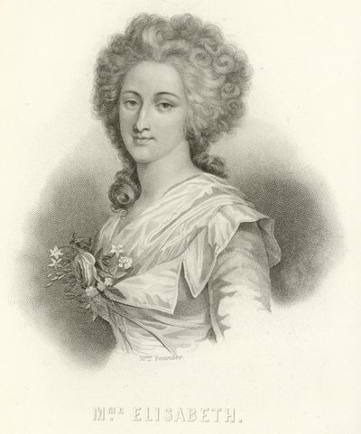 Prinsesse Elisabeth af Frankrig af French School