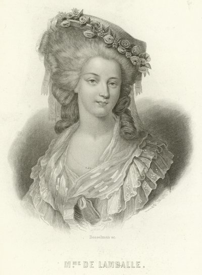 Prinsesse Maria Luisa af Savoyen af French School