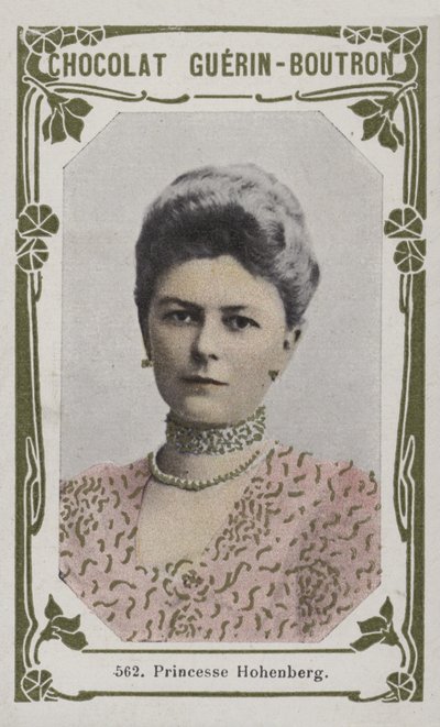 Prinsesse Hohenberg (farvet foto) af French School