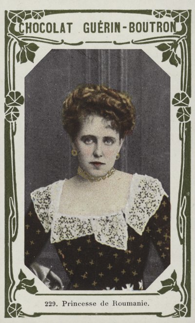 Prinsesse af Rumænien (farvet foto) af French School