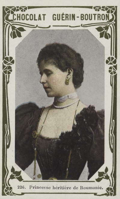 Kronprinsesse af Rumænien (farvet foto) af French School