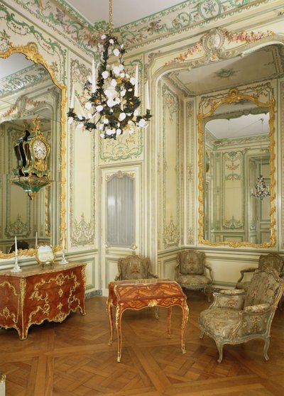 Privat værelse af Dauphine Marie-Josephe de Saxe (1731-67) af French School
