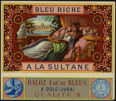Produktmærke for Bleu Riche a la Sultane af French School