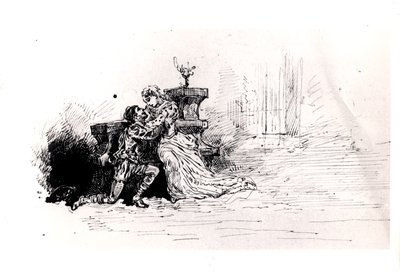 Produktionshæfte til Ruy Blas (1838) af Victor Hugo (1802-85), 1880 (pen og blæk på papir) af French School