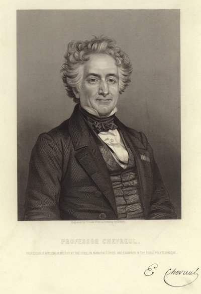 Professor Chevreul af French School