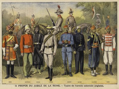 Dronning Victorias diamantjubilæum, 1897 af French School