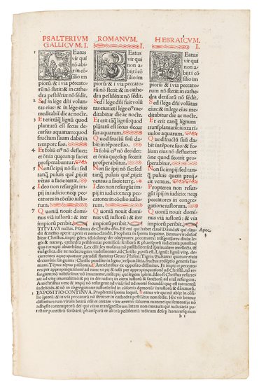 Quincuplex Psalterium, redigeret af Jacques Le Fèvre d