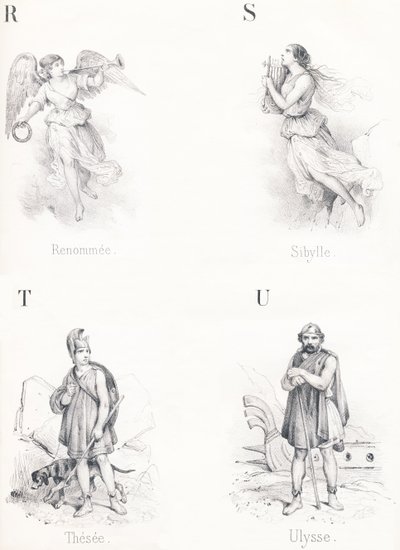 R S T U: Omdøbt, Sibyl, Thesee, Ulysses af French School