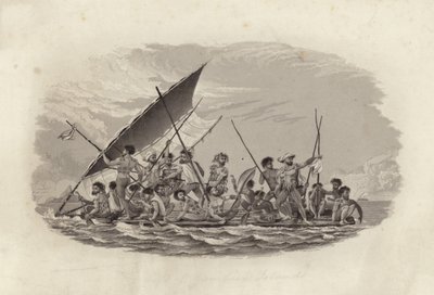 Raft, Gambierøerne af French School