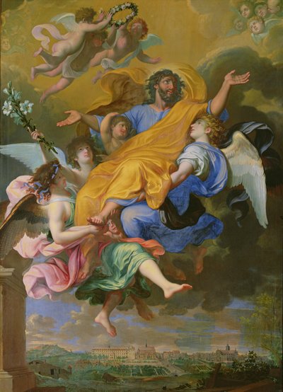 Bortrykkelse af St. Joseph af French School