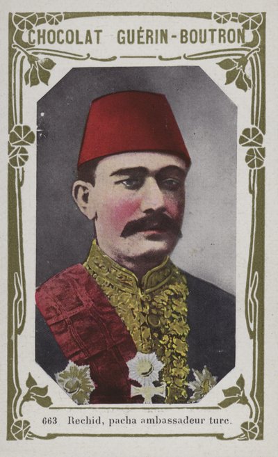 Reshid, Pasha tyrkisk ambassadør (farvet foto) af French School