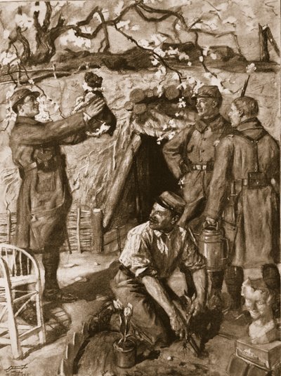 Fritid, 1915 af French School