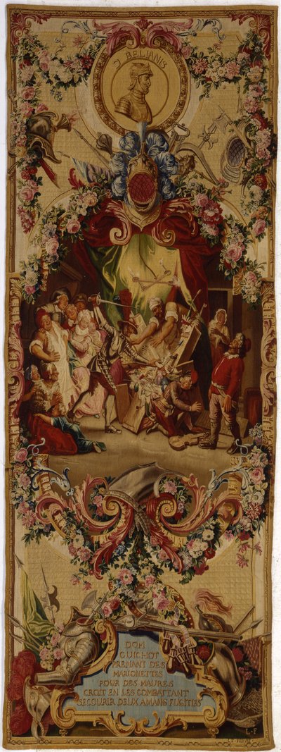 Regence Gobelins gobelin med historien om Don Quixote, 1717-18 af French School