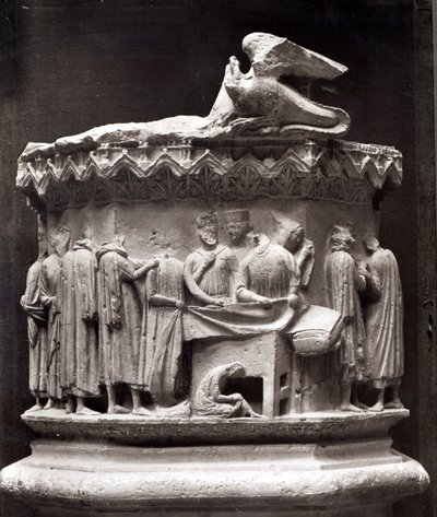 Relief forestillende draper af French School
