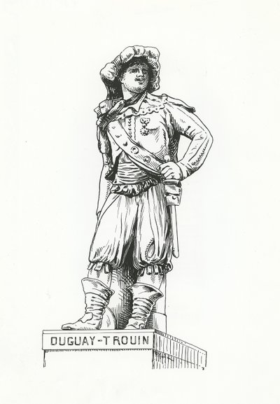 René Duguay-Trouin (gravering) af French School