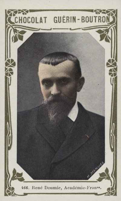Rene Doumic, Academie-Francaise (farvet foto) af French School