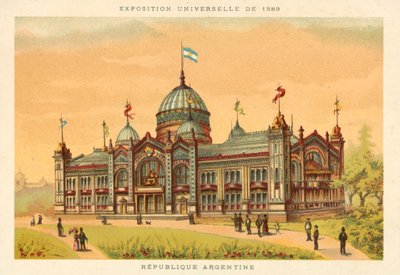 Republikken Argentina, Verdensudstilling 1889, Paris af French School