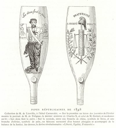Republikanske rør, Revolution af 1848, Frankrig af French School