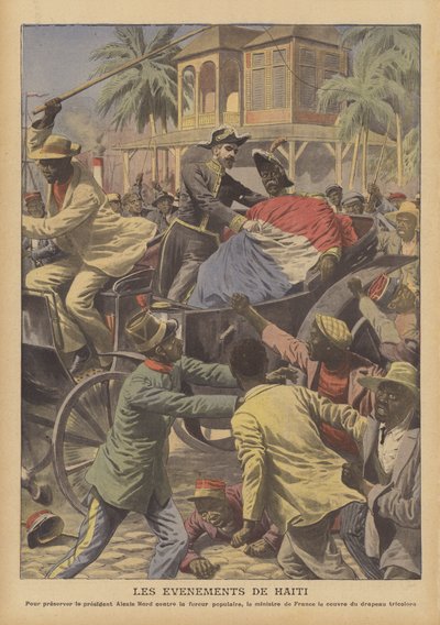 Revolution i Haiti af French School