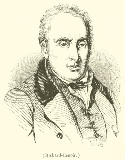Richard-Lenoir (kobberstik) af French School