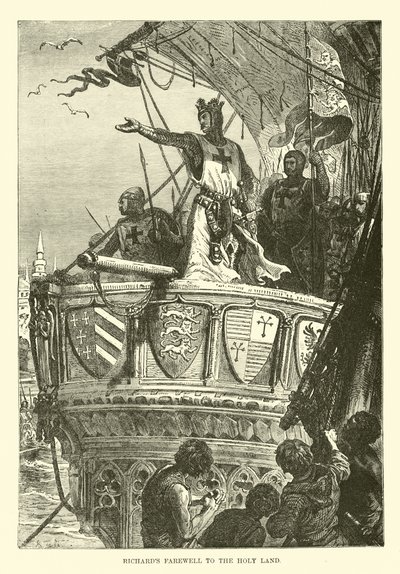 Richards farvel til det hellige land af French School