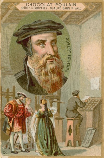 Robert Estienne af French School