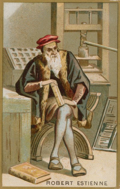 Robert Estienne af French School